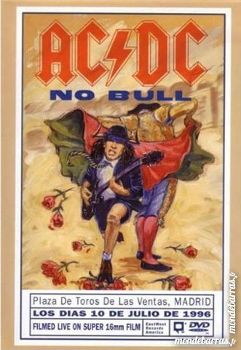 AC / DC LIVE IN MADRID DVD et blu-ray