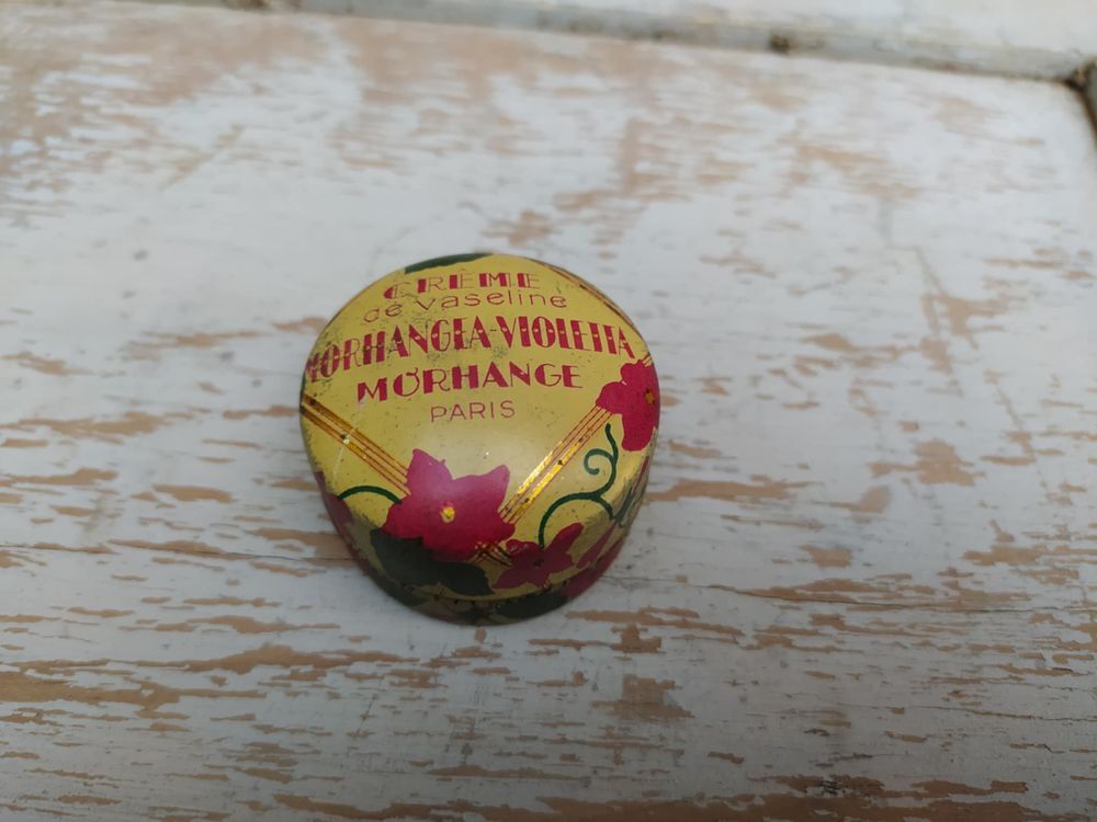 Boite Publicitaire Cr&egrave;me Morhangea Violletta Morhange Paris 