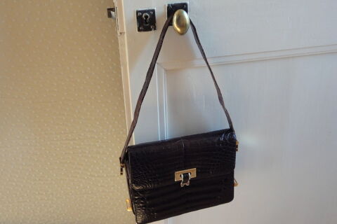 SAC + PORTE MONNAIE CROCO 120 Portbail (50)
