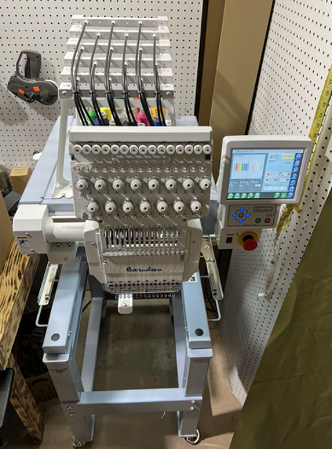 Pro3 Barudan's single head sewing machine 7600 Clairefoug�re (61)