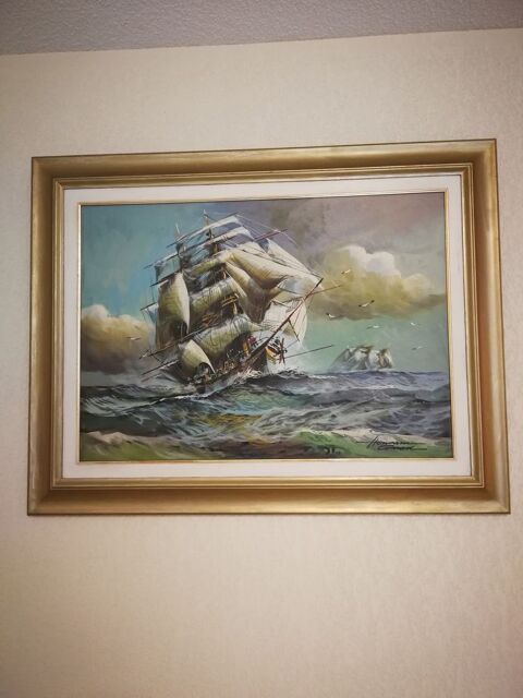 2 tableaux certifis. Peintres Hermann, Sannino.  0 Montral-la-Cluse (01)