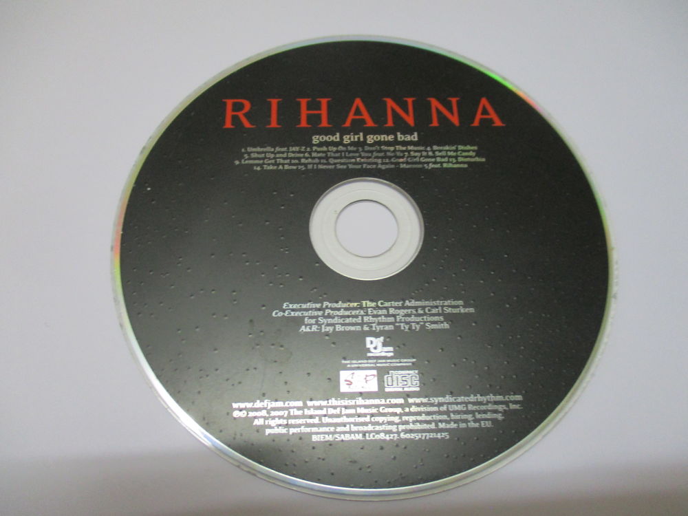 CD RIHANNA Good girl gone bad CD et vinyles