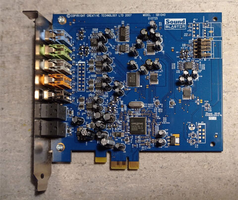 Carte audio Sound Blaster SB1040 20 Mons-en-Barœul (59)