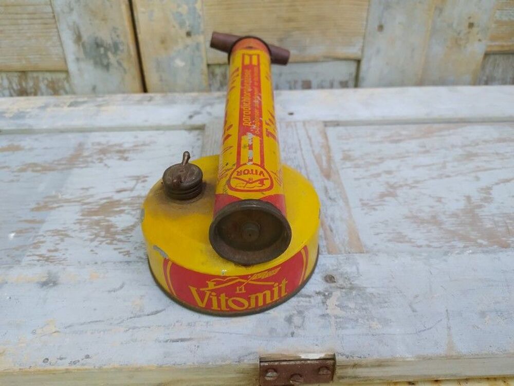 Ancien Pulv&eacute;risateur Publicitaire Vitomite de Vitor 
