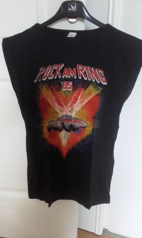 T-Shirt : Rock Am Ring '85 - Foreigner / U2 / Saga / Chris d 150 Angers (49)