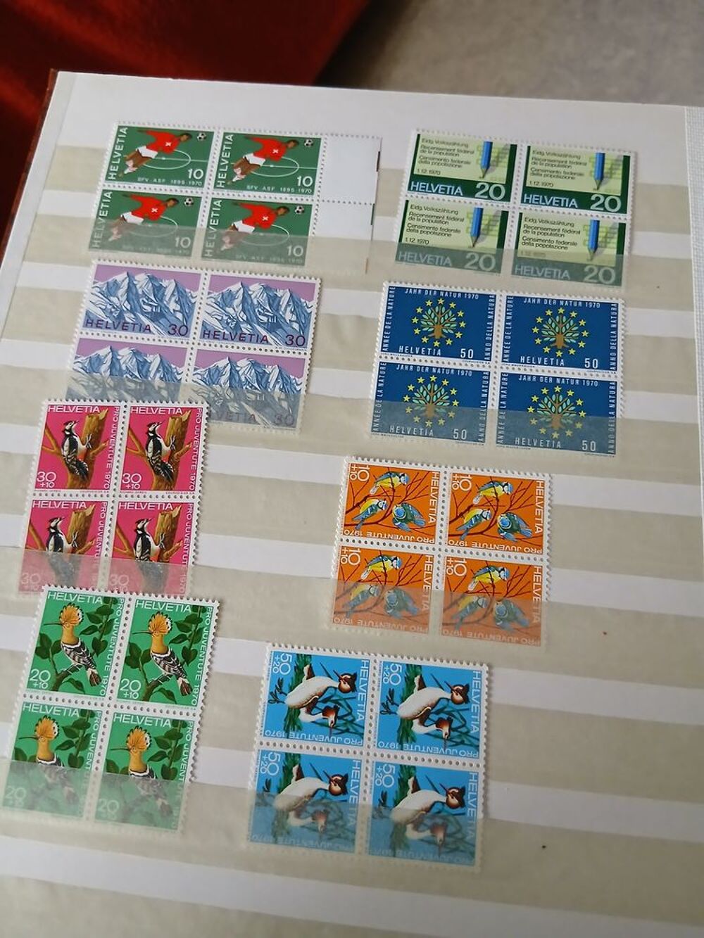 Collection timbres 