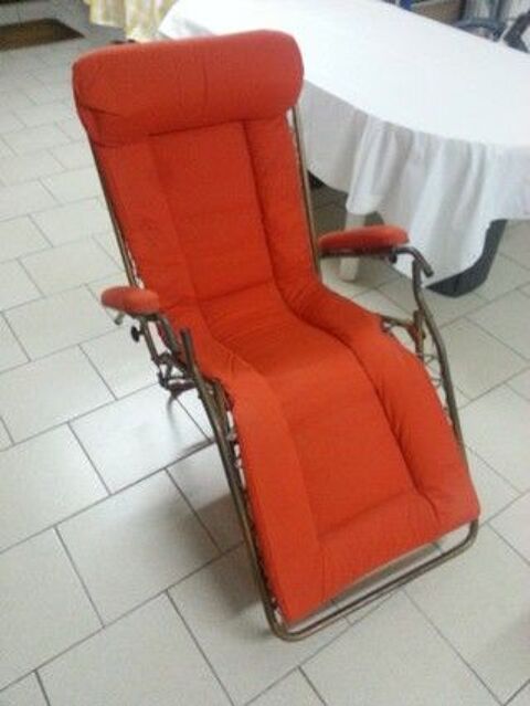 Fauteuil Relax en toile pliant 30 Touvre (16)