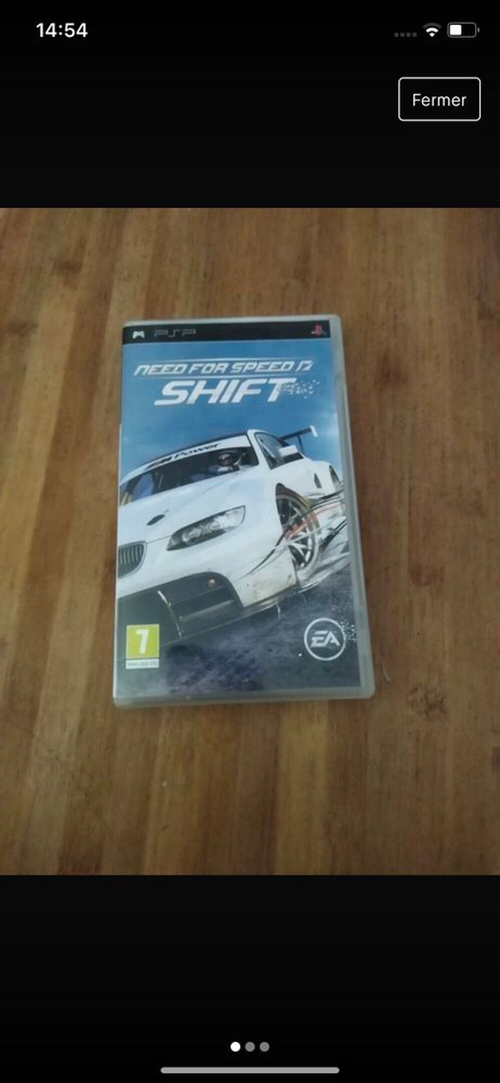 jeux vid&eacute;o PSP &laquo;&nbsp;n&eacute;es for speed shift&nbsp;&raquo; Consoles et jeux vidéos