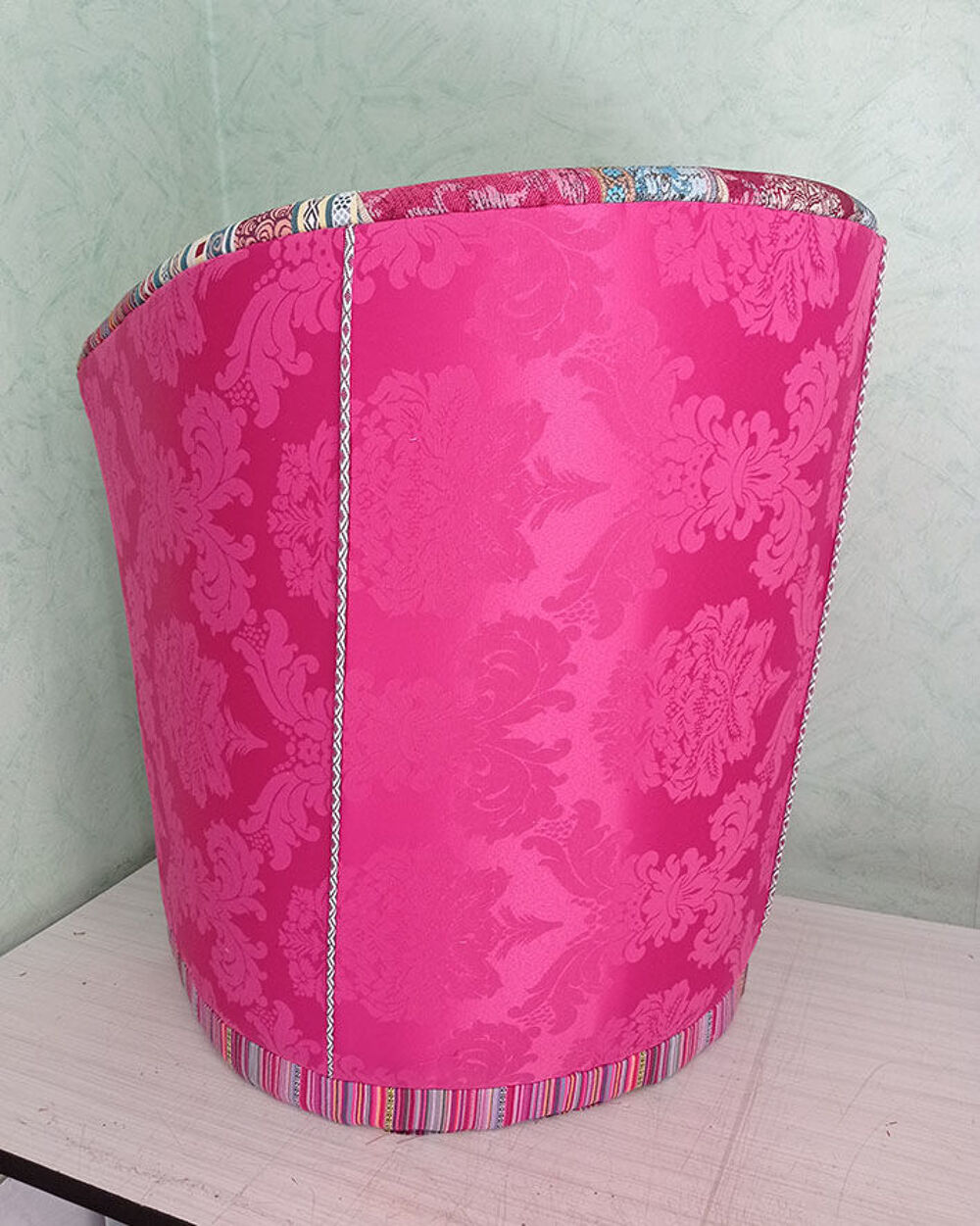 fauteuil crapaud patchwork Meubles