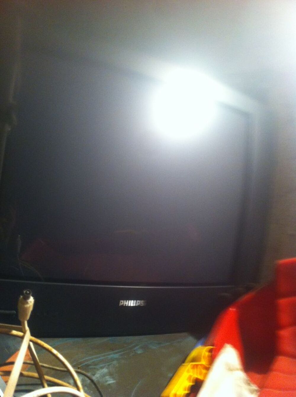 tv tube cathodique+meuble +lecteur vhs dvd Photos/Video/TV