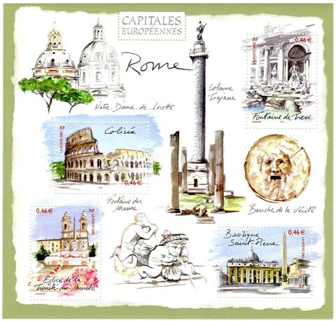 TIMBRES de FRANCE  . N**
FEUILLET   2002 4 Caumont (09)