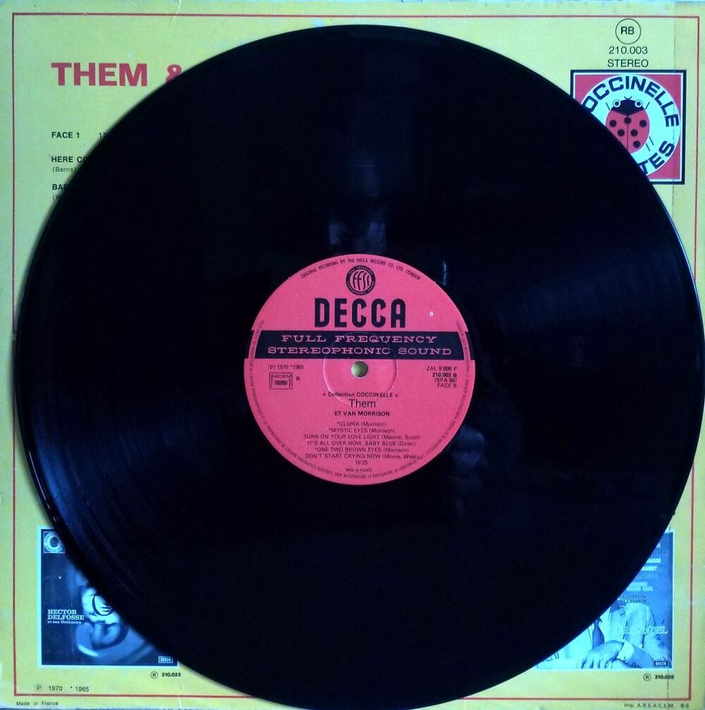 Them Avec Van Morrison Gloria CD et vinyles