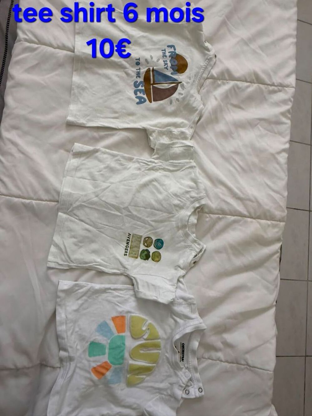 Taille 6 mois Vêtements enfants