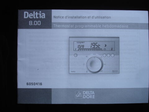Thermostat programmable filaire DELTA DORE 25 Grande-Synthe (59)