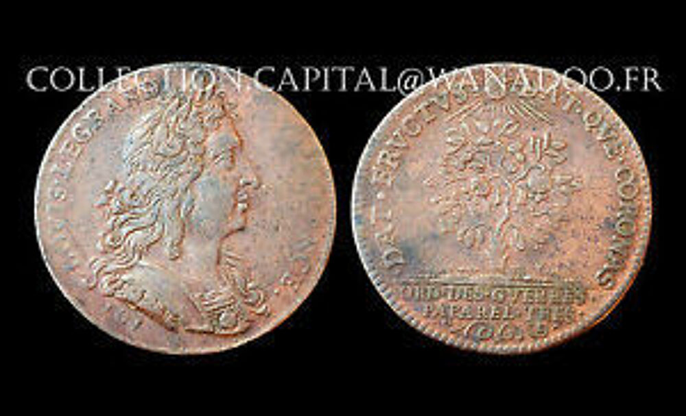 Jeton militaire LOUIS XIV 