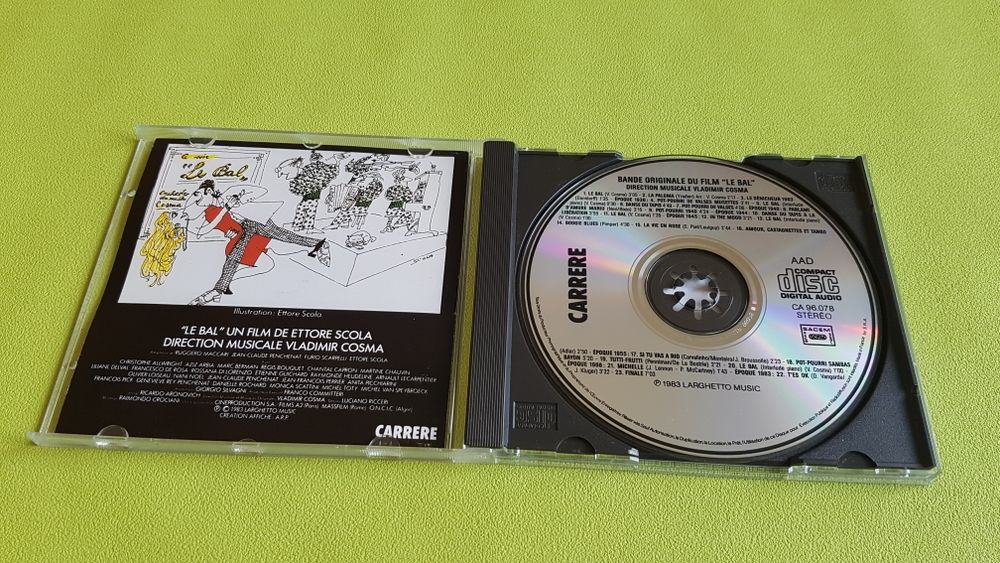 LE BAL CD et vinyles