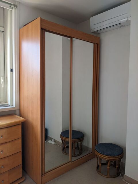 Armoire penderie fa�ade miroir 340 Ajaccio (20)