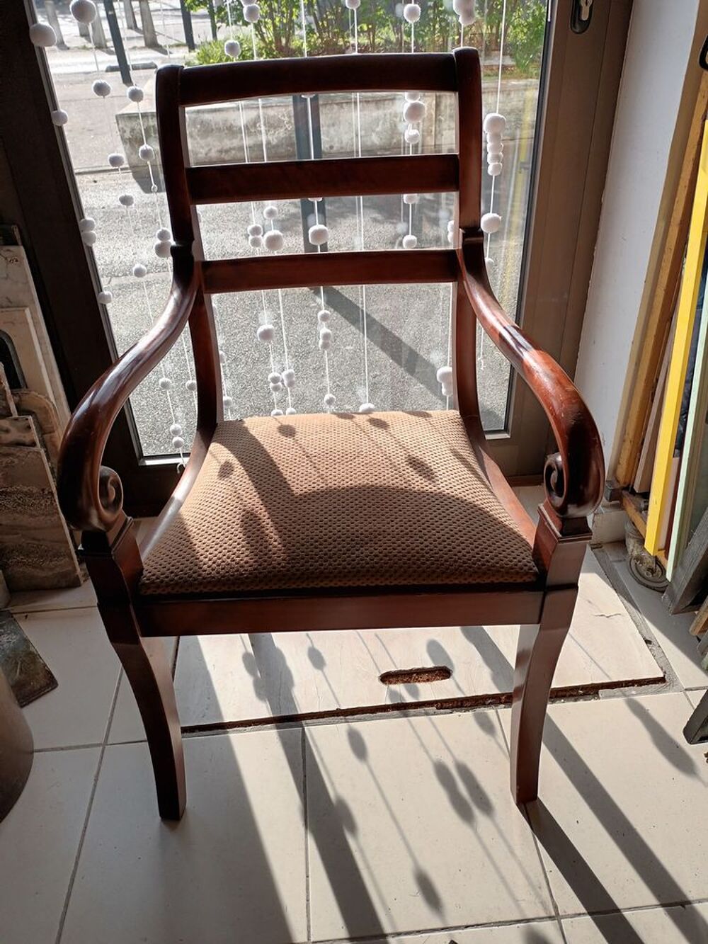  chaises- fauteuil, style Louis Philippe, Meubles