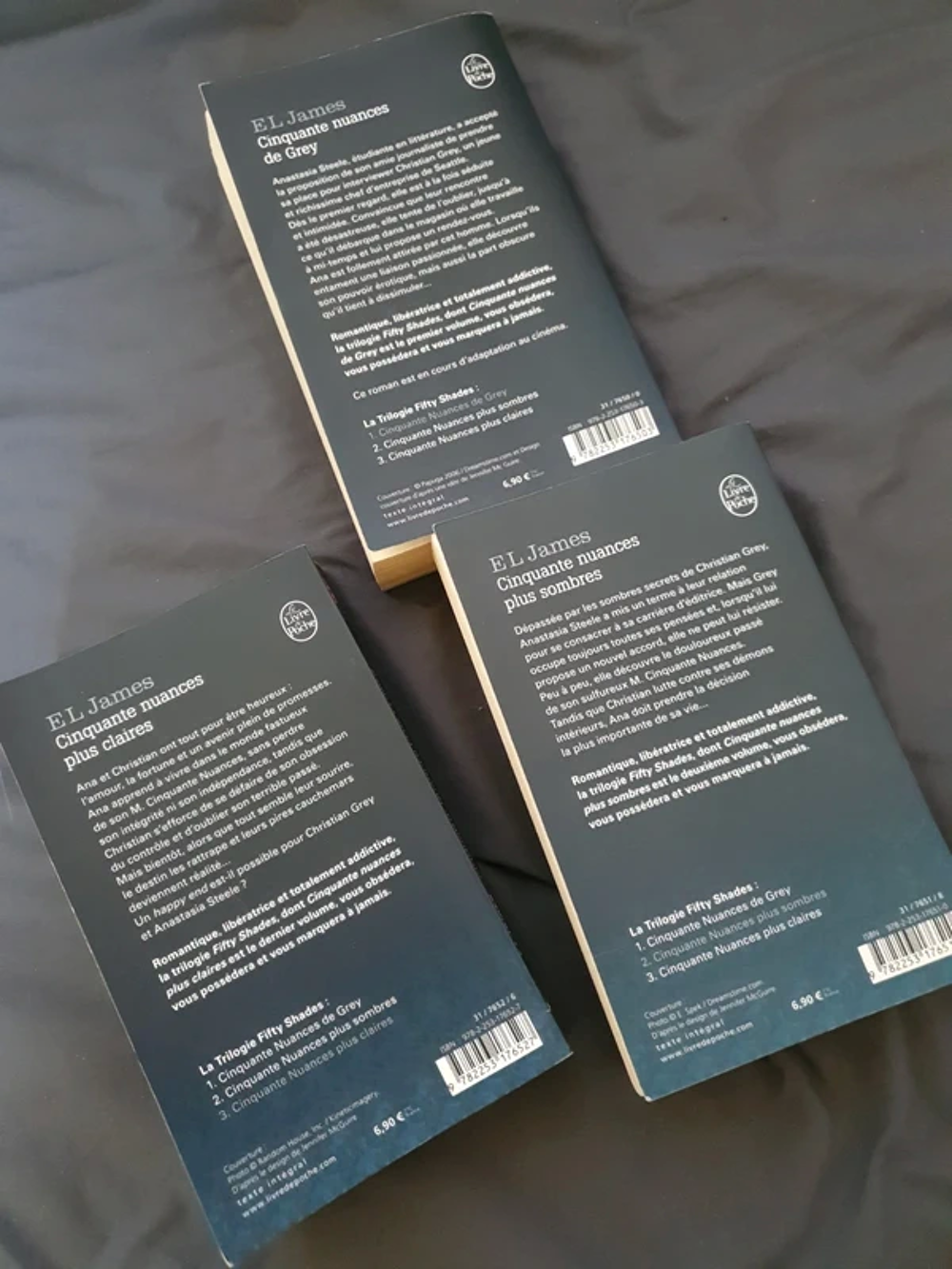 Trilogie Fifty Shades Livres et BD