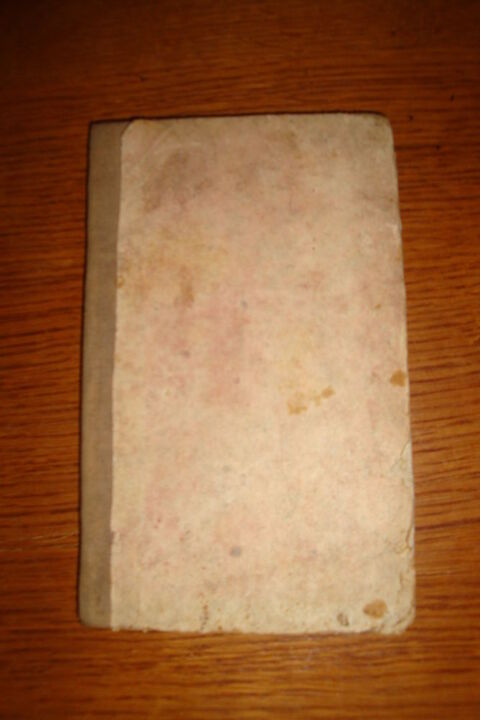 livre de grammaire 1837 15 Quesnoy-sur-De�le (59)