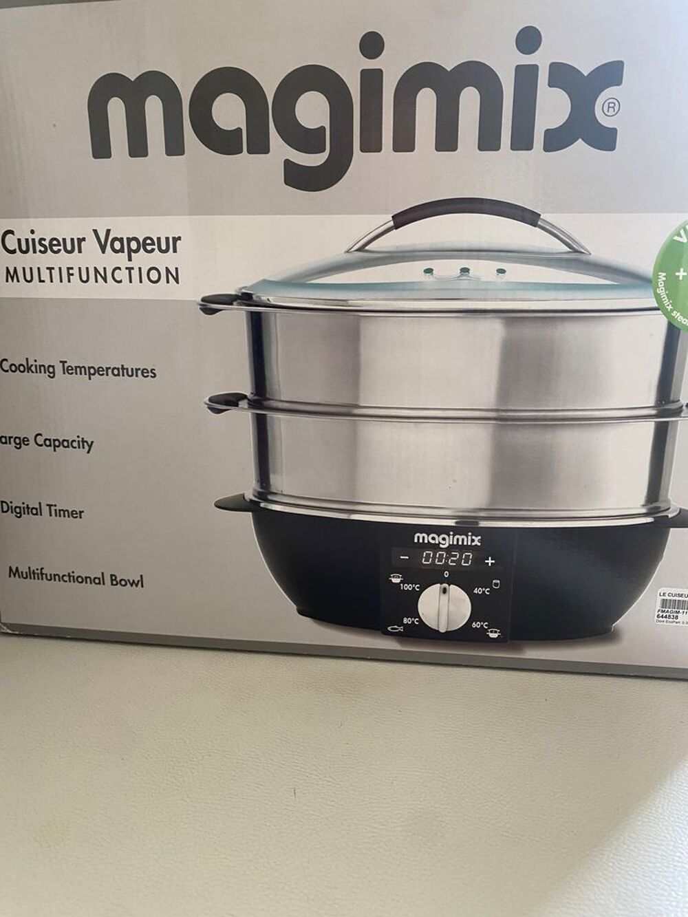 AUTO CUISEUR VAPEUR MULTIFONCTION MAGIMIX NEUF Cuisine