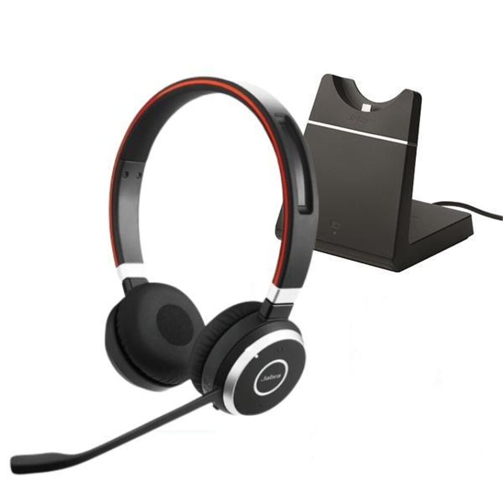 Casque Jabra Evolve 75 sans fil avec r&eacute;duction bruit active Audio et hifi
