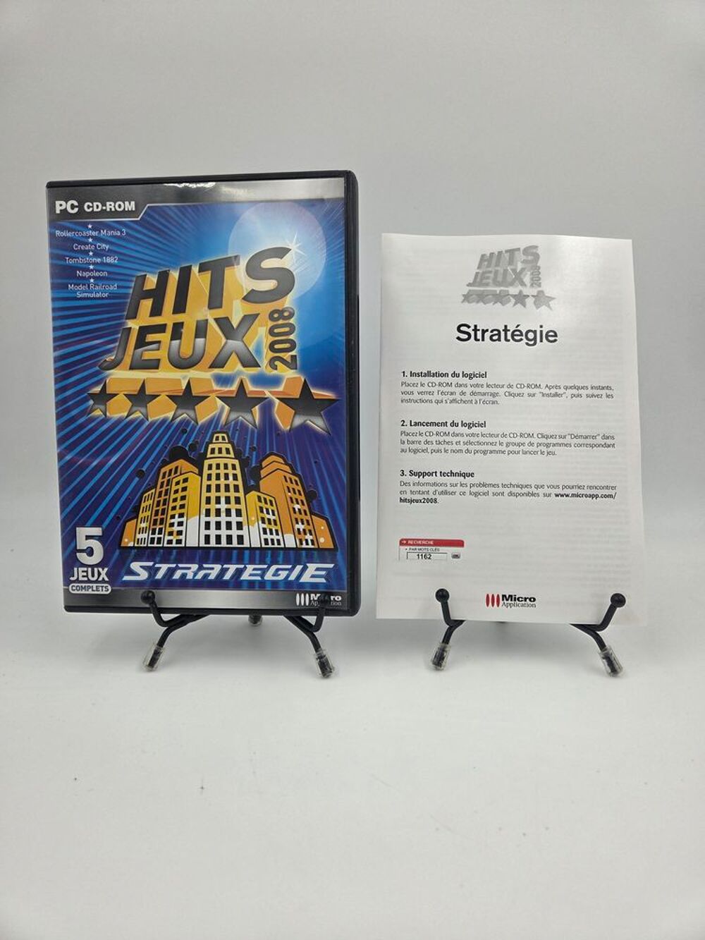 Jeu PC Hits Jeux 2008 (5 jeux complets Strat&eacute;gie) complet Consoles et jeux vidéos