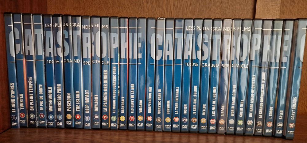 Lot de DVD S&eacute;rie "Catastrophe" DVD et blu-ray