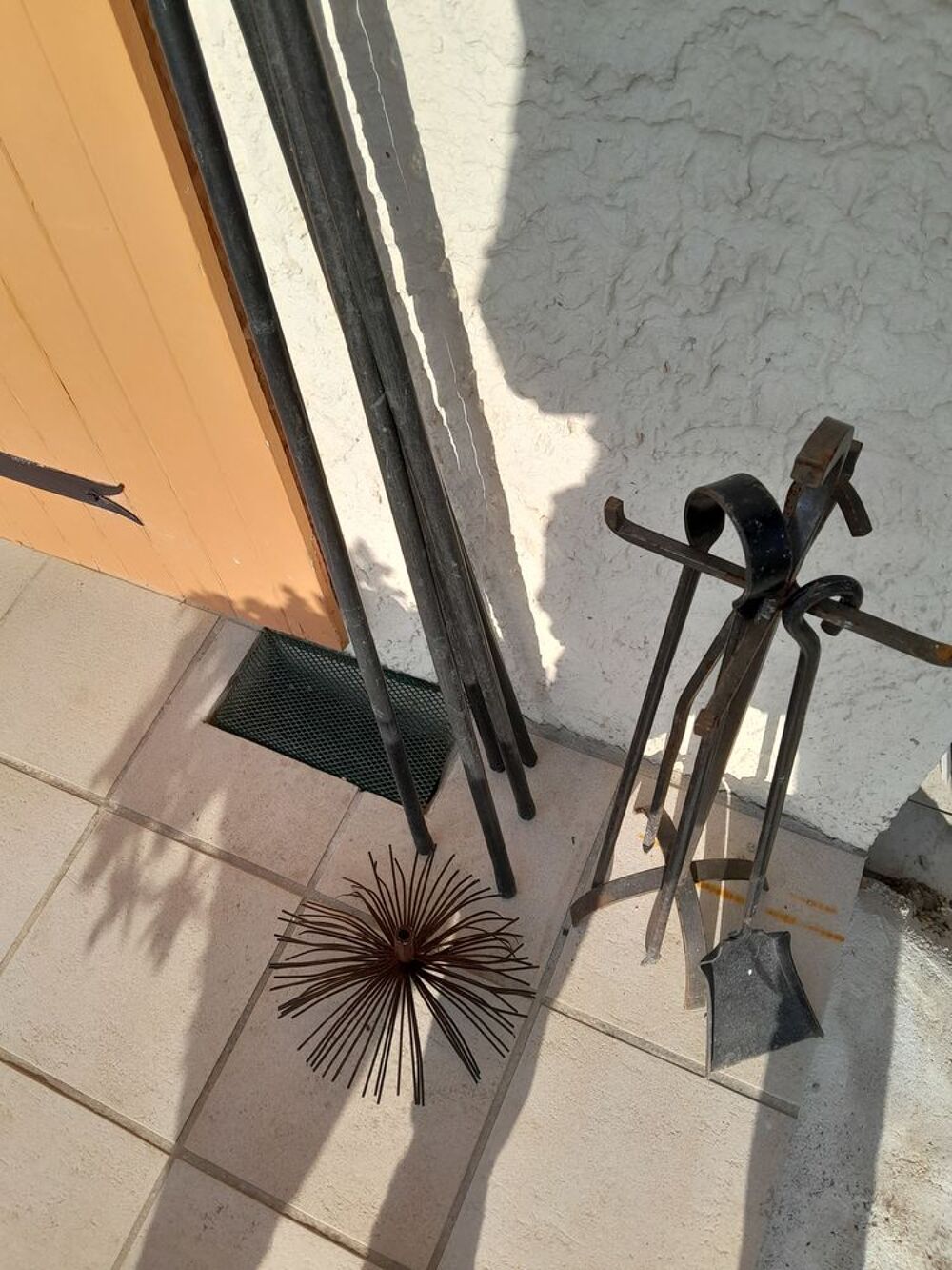 ustensiles chemin&eacute;e Décoration