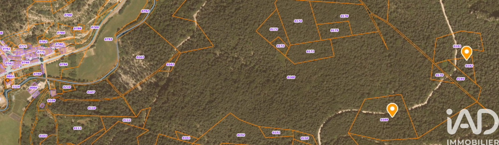 Vente Terrain Vente Terrain 16 280 m&sup2; Châtillon-en-diois