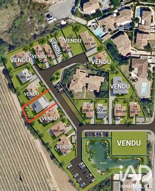 Vente Terrain Vente Terrain à bâtir 420 m&sup2; Saint-brès