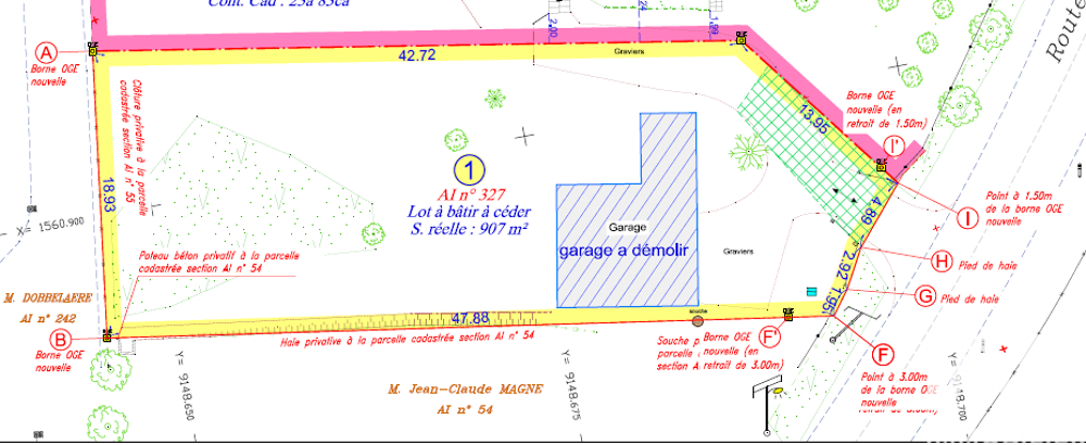Vente Terrain Vente Terrain 907 m&sup2; Malaunay