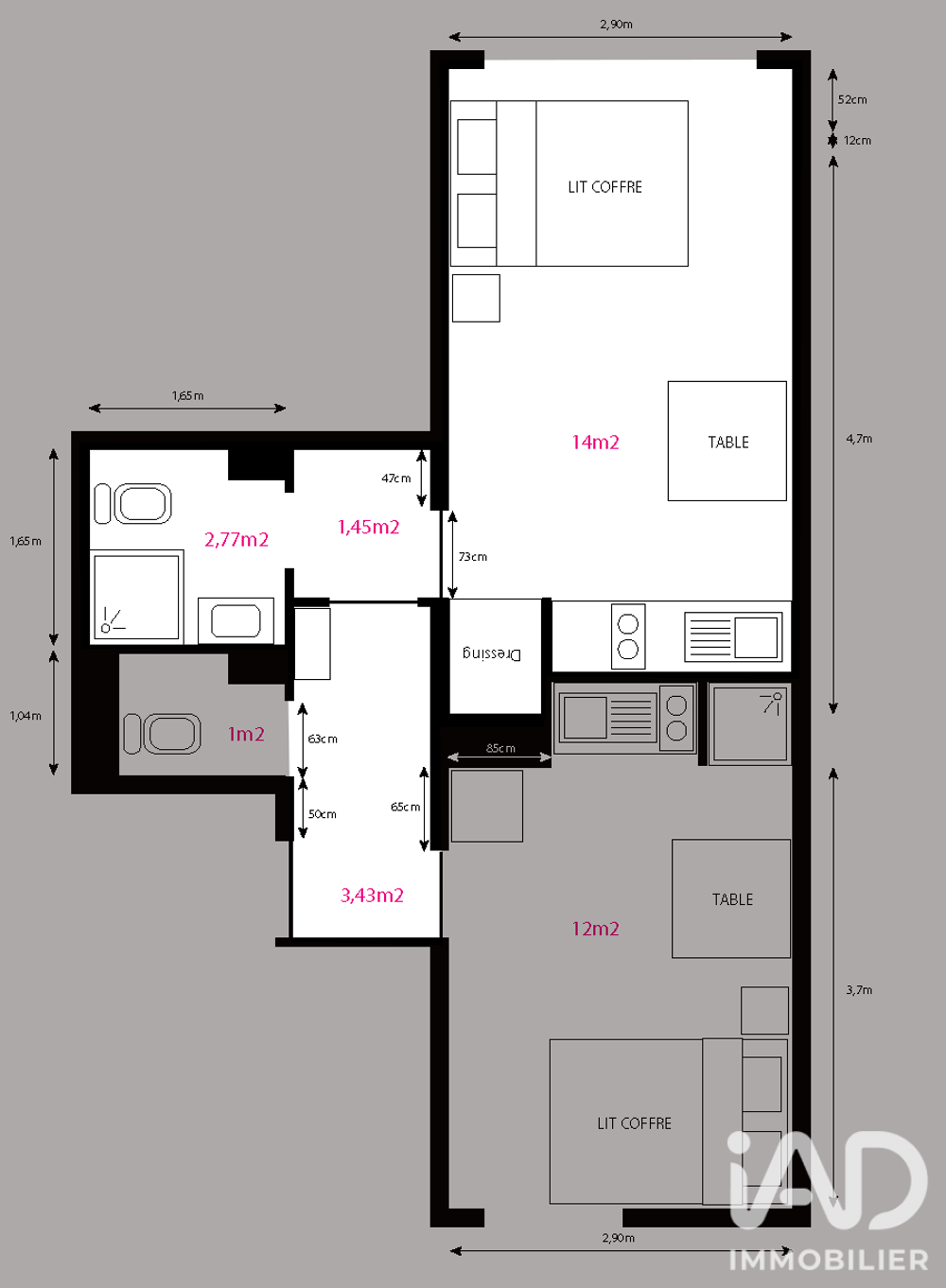 Vente Appartement Vente Appartement 2 pièces Sucy-en-brie