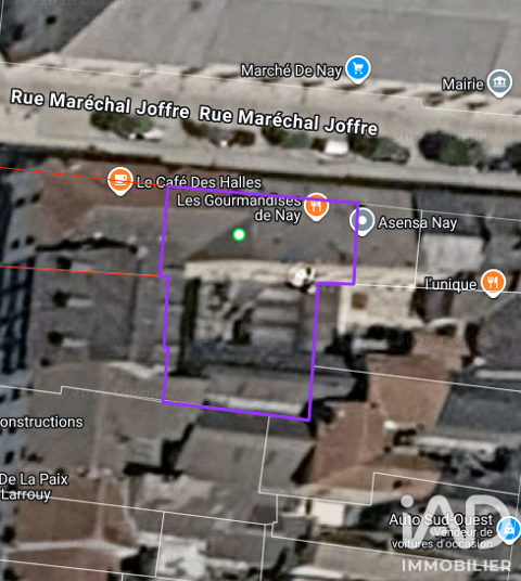   Vente Boutique/Local commercial 300 m&sup2; 