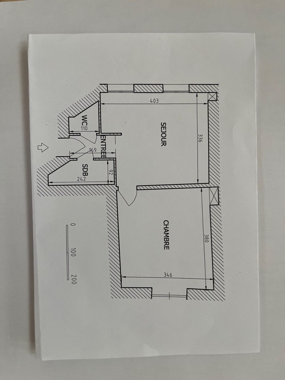 Vente Appartement appartement 2 pièces vendu loué bail meublé 4ème étage Paris 3