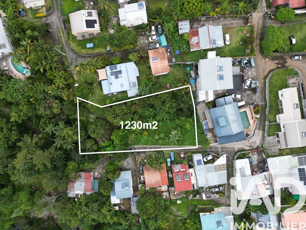 vente Terrain - 1230 m² Le Tampon (97430)
