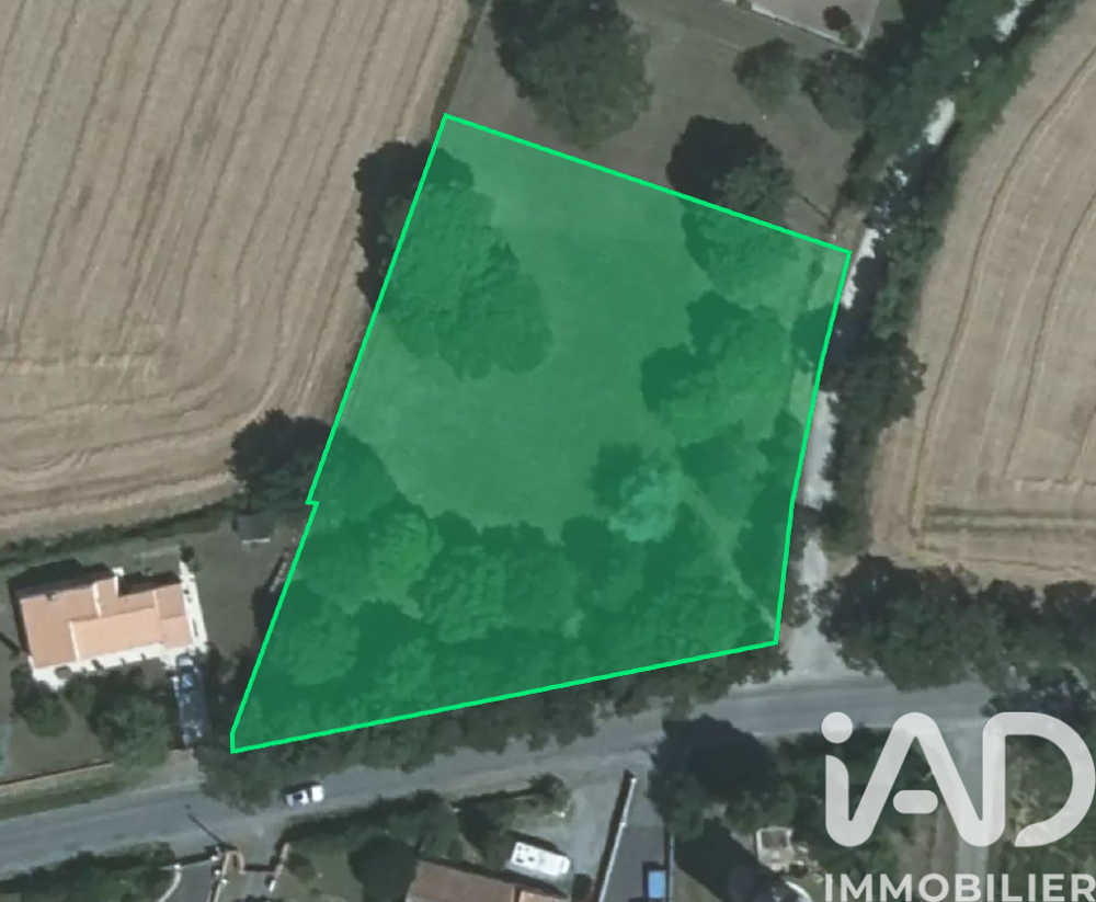 Vente Terrain Vente Terrain à bâtir 3 685 m&sup2; Bourgneuf