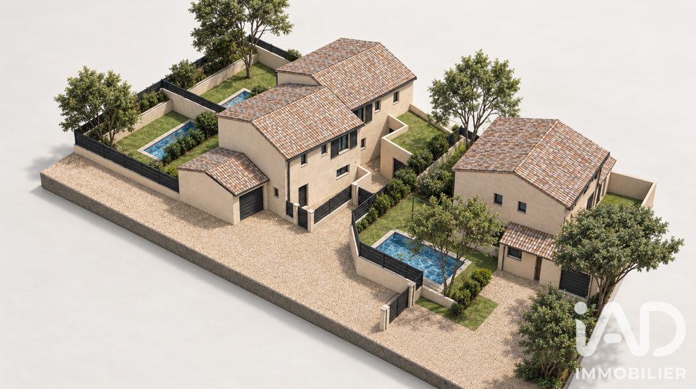 Vente Terrain Vente Terrain à bâtir 374 m&sup2; Lambesc