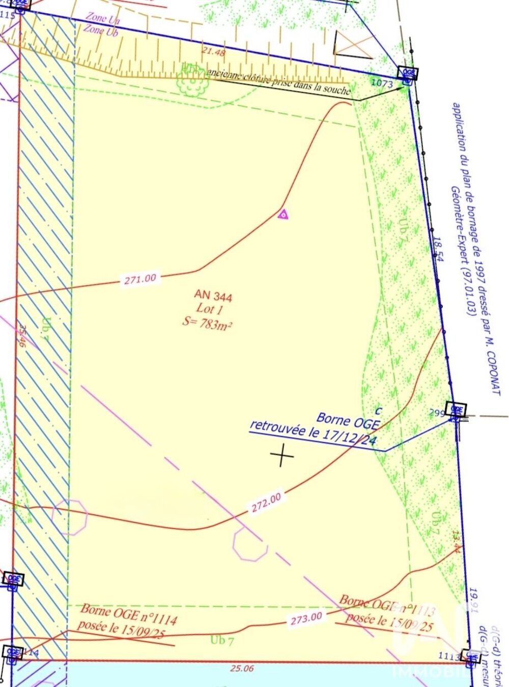 Vente Terrain Vente Terrain à bâtir 783 m&sup2; Assieu