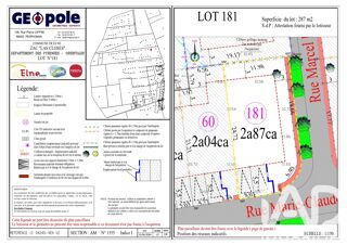  Terrain � vendre 287 m�