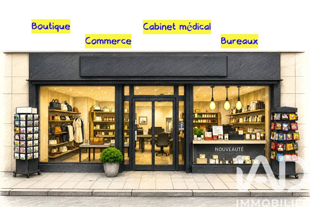   Vente Boutique/Local commercial 120 m&sup2; 