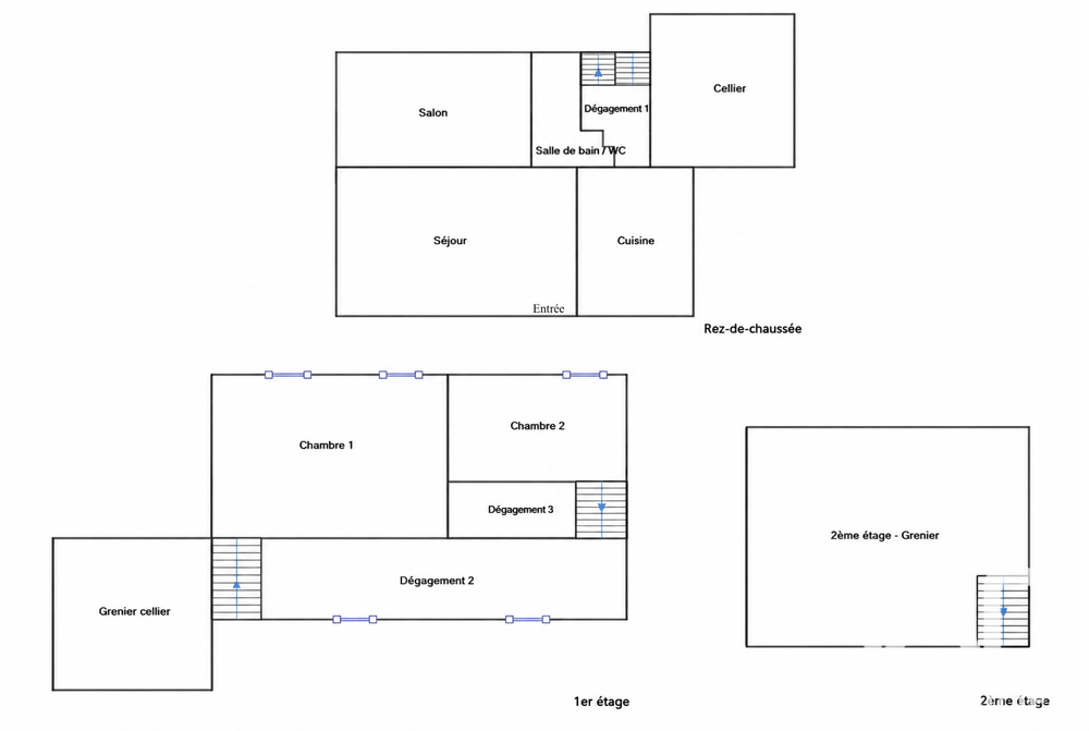 Vente Maison Vente Maison de ville 5 pièces Goudelin
