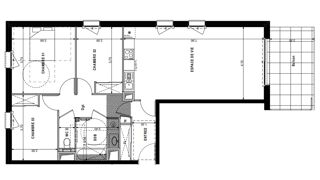  Appartement à vendre 4 pièces 82 m²