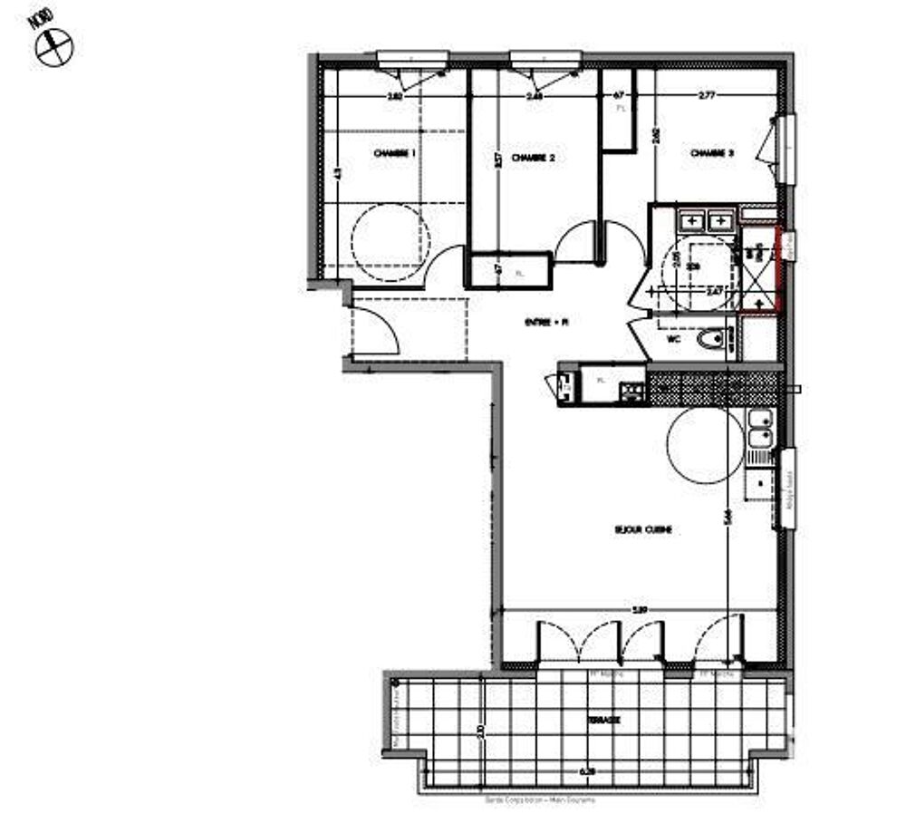 Vente Appartement 4 pièces