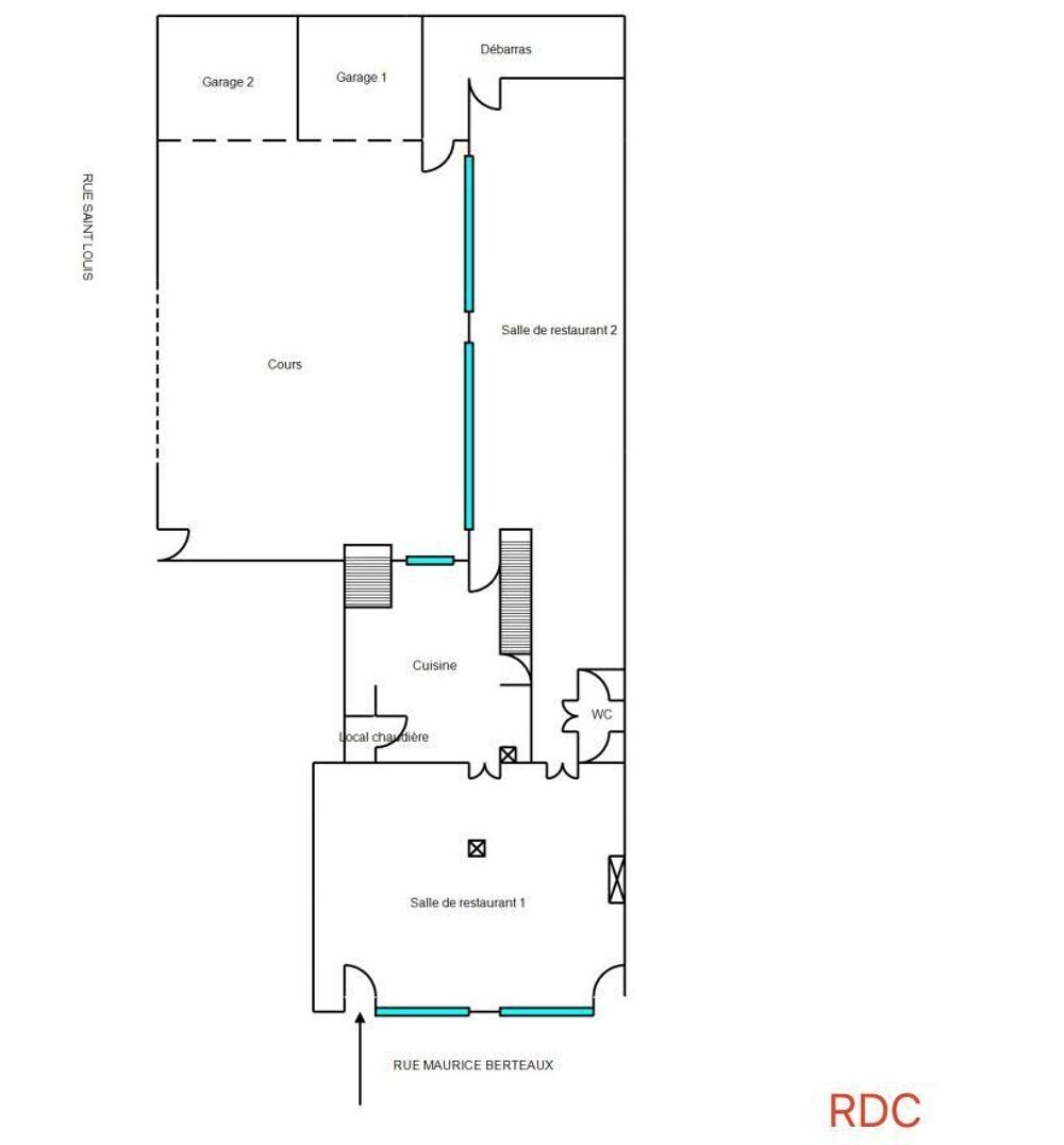   Location Boutique/Local commercial 300 m&sup2; 