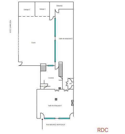 Location Boutique/Local commercial 300 m&sup2; 4500 78955 Carrières-sous-poissy