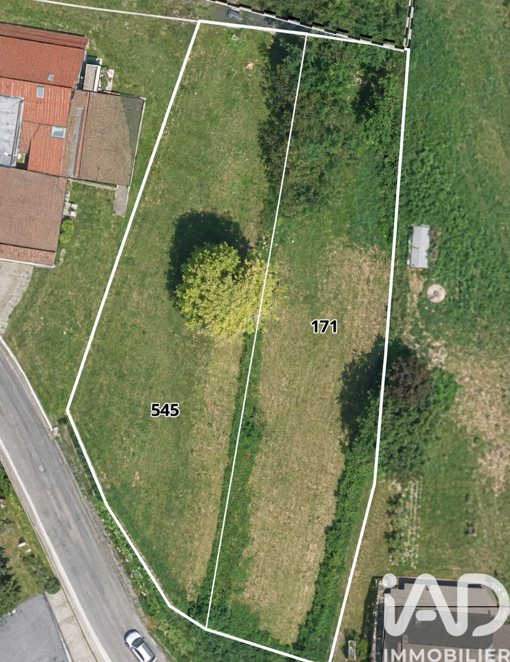 Vente Terrain Vente Terrain à bâtir 1 206 m&sup2; Cliron