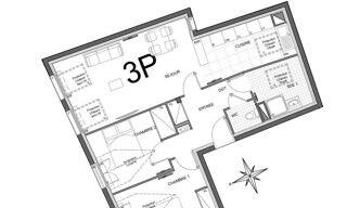  Appartement à vendre 3 pièces 60 m²