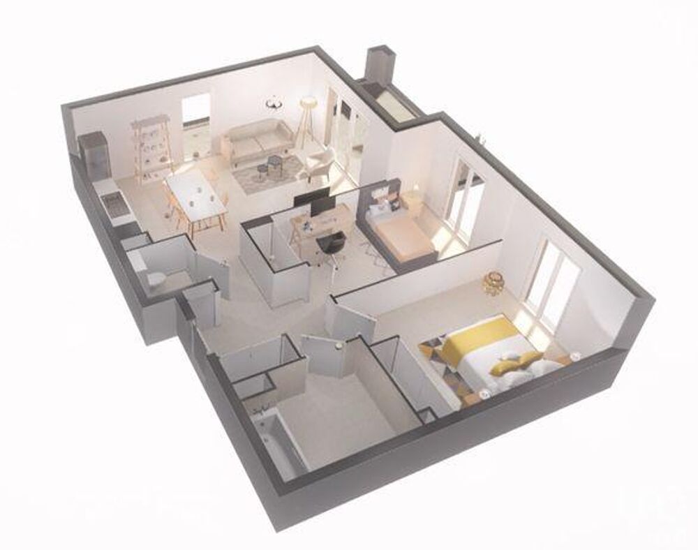 Appartement 3 pièces 62 m² · à Vallauris · 62 m² · 395 000 €