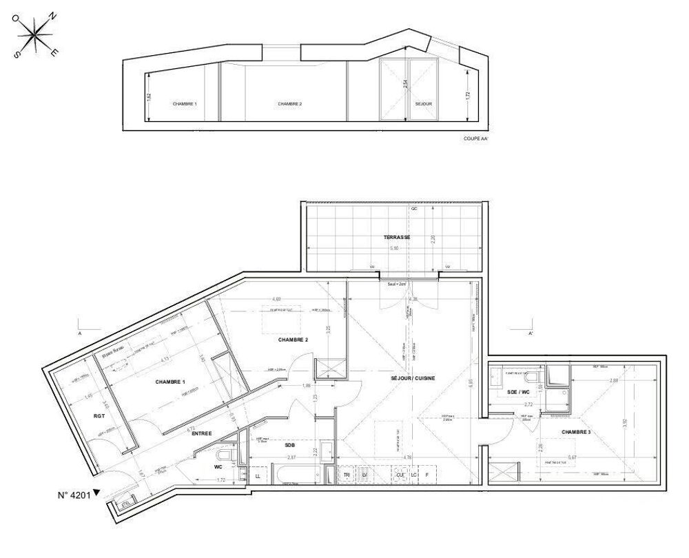 Vente Appartement 4 pièces